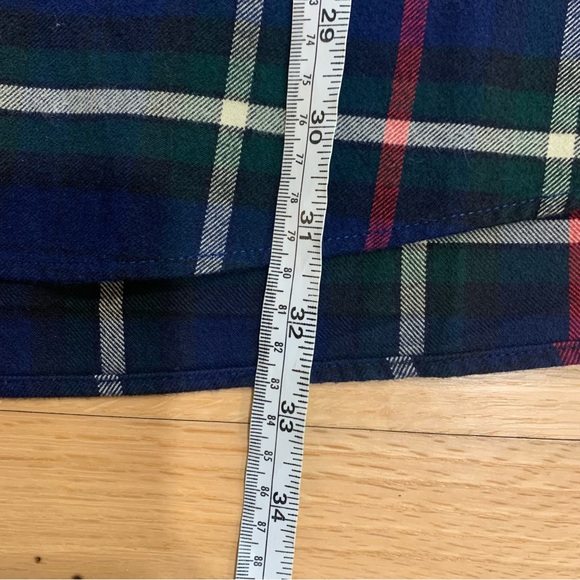 Barbour Men's Highland Check 19 Tailored Shirt in Navy Plaid Flannel Size XL - Picture 11 of 11